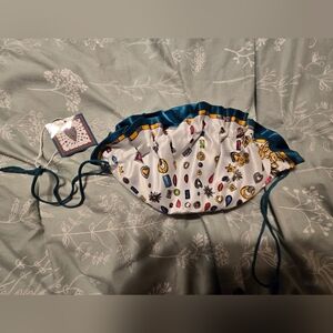 Brighton Charmed Life Colorful Patterned Draw String Jewelry Pouch